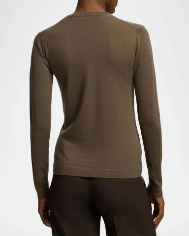Ralph Lauren Collection Cashmere Crewneck Sweater | Thumbnail 3 Ralph Lauren Collection Cashmere Crewneck Sweater | Thumbnail 3