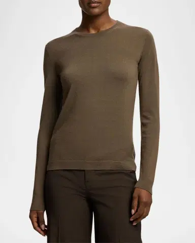 Ralph Lauren Collection Cashmere Crewneck Sweater | Thumbnail 4 Ralph Lauren Collection Cashmere Crewneck Sweater | Thumbnail 4