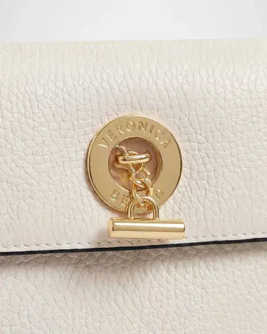 Veronica Beard Anchor Leather Fold-Over Clutch Bag | Thumbnail 4