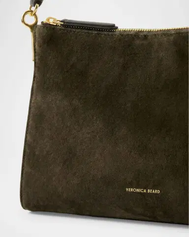 Veronica Beard Vida Small Suede Top-Handle Bag | Thumbnail 6 Veronica Beard Vida Small Suede Top-Handle Bag | Thumbnail 6