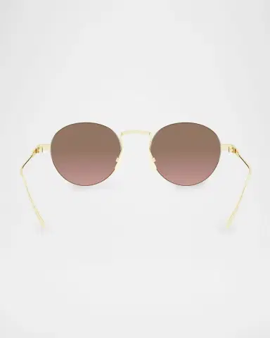 Celine 49mm Metal Round Sunglasses | Thumbnail 5
