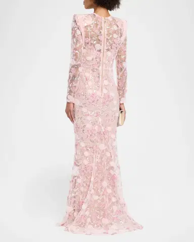 Zhivago The Death of Roses Embellished Gown | Thumbnail 3 Zhivago The Death of Roses Embellished Gown | Thumbnail 3