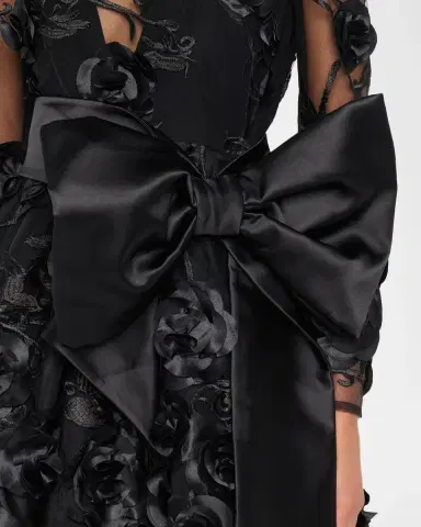 Zhivago The Beautiful & The Lost Floral Mesh Mini Dress | Thumbnail 5 Zhivago The Beautiful & The Lost Floral Mesh Mini Dress | Thumbnail 5