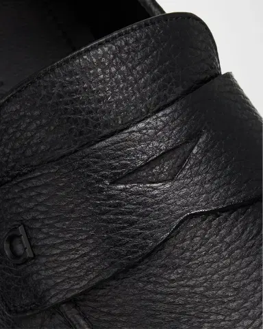 Ferragamo Leather Penny Loafers | Thumbnail 5 Ferragamo Leather Penny Loafers | Thumbnail 5