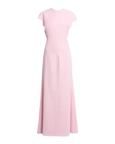 Jil Sander Open Back Short-Sleeve Long Wool Dress | Thumbnail 1