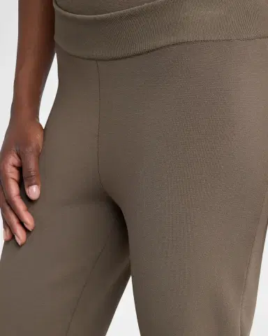 Stella McCartney Compact Knit Iconic Flared Pants | Thumbnail 4 Stella McCartney Compact Knit Iconic Flared Pants | Thumbnail 4