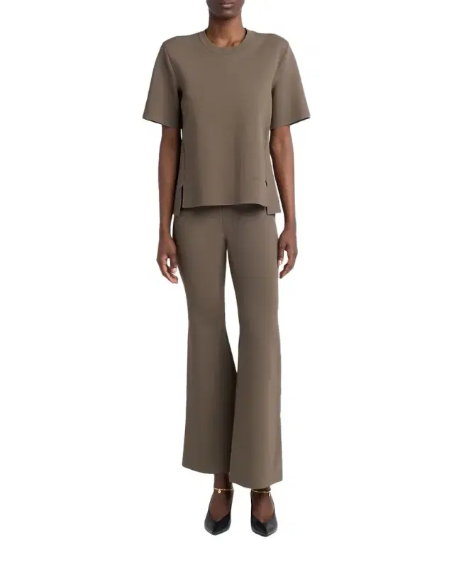 Stella McCartney Compact Knit Iconic Flared Pants