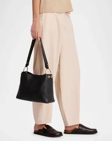 STRATHBERRY Lana Calf Leather Hobo Bag | Thumbnail 5 STRATHBERRY Lana Calf Leather Hobo Bag | Thumbnail 5