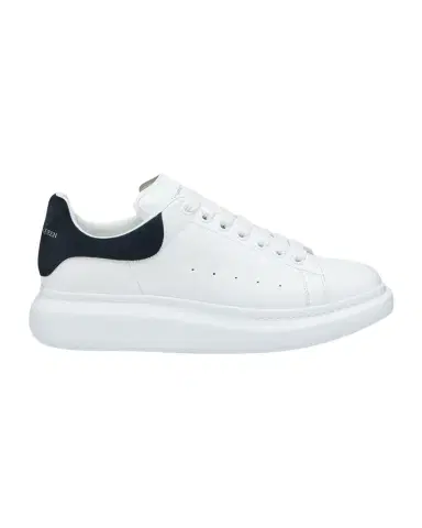 Alexander McQueen Men's Leather and Suede Oversized Sneakers | Thumbnail 1 Alexander McQueen Men's Leather and Suede Oversized Sneakers | Thumbnail 1