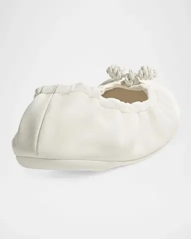 Bottega Veneta Fantasmina Leather Ballerina Flats | Thumbnail 2