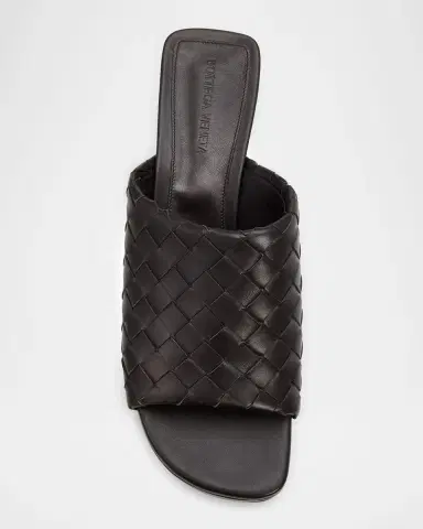 Bottega Veneta 70mm Rosita Intrecciato Leather Wedge Mules | Thumbnail 6 Bottega Veneta 70mm Rosita Intrecciato Leather Wedge Mules | Thumbnail 6