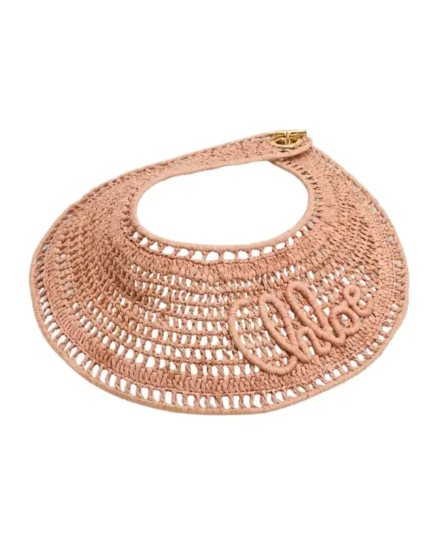 Raffia Woven Visor