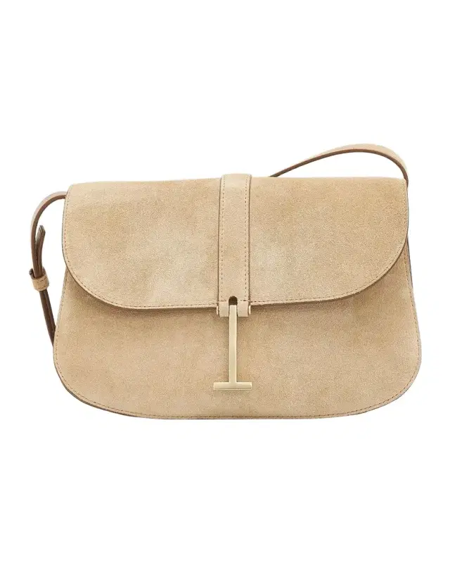 TOM FORD Kara Small Suede Crossbody Bag