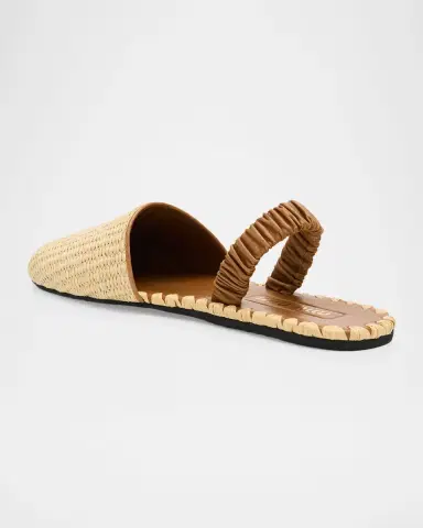 Miu Miu Woven Slingback Sandals | Thumbnail 3