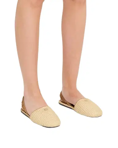 Miu Miu Woven Slingback Sandals | Thumbnail 1