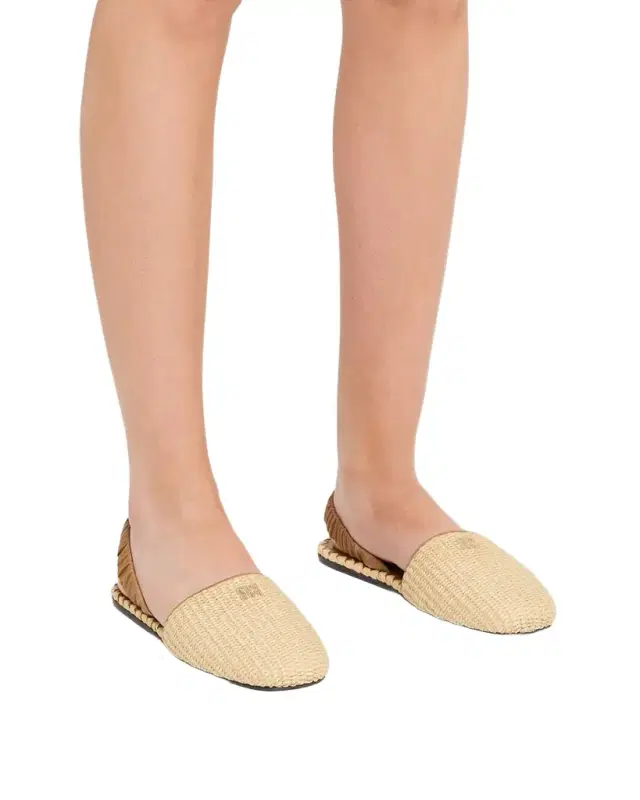 Miu Miu Woven Slingback Sandals