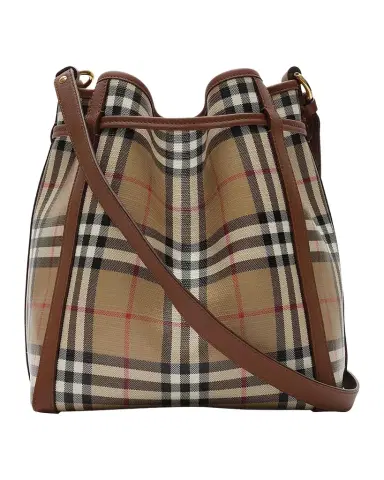 Burberry Mini Check Bucket Bag | Thumbnail 1 Burberry Mini Check Bucket Bag | Thumbnail 1