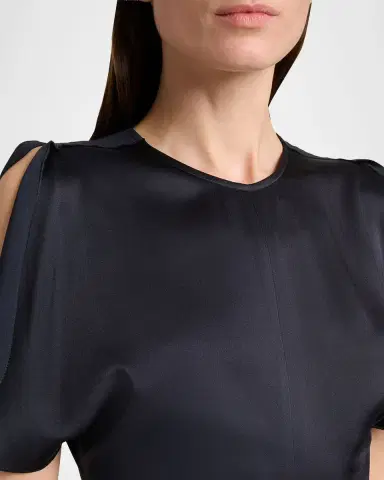 Victoria Beckham Bela Midi Dress | Thumbnail 4 Victoria Beckham Bela Midi Dress | Thumbnail 4