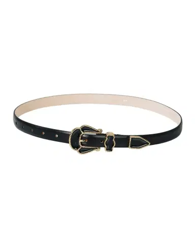 Déhanche Santo 24K Gold-Plated & Enamel Leather Belt | Thumbnail 1 Déhanche Santo 24K Gold-Plated & Enamel Leather Belt | Thumbnail 1