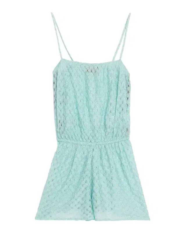 Missoni Pointelle-Knit Jumpsuit Coverup