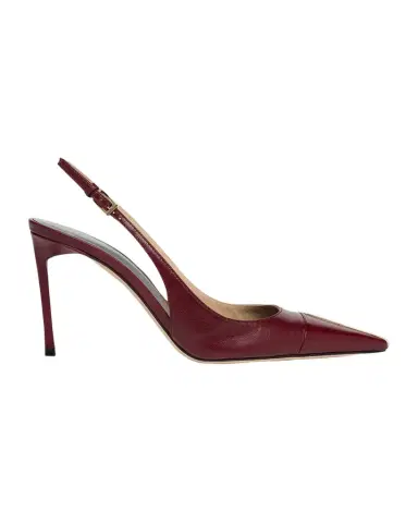Tom Ford 85mm Shiny Kid Leather Slingback Pumps | Thumbnail 1
