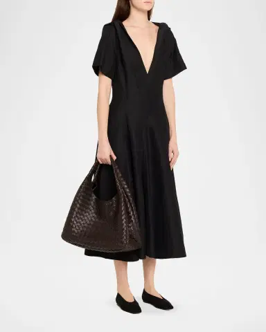 Bottega Veneta Campana Large Leather Shoulder Bag | Thumbnail 4 Bottega Veneta Campana Large Leather Shoulder Bag | Thumbnail 4