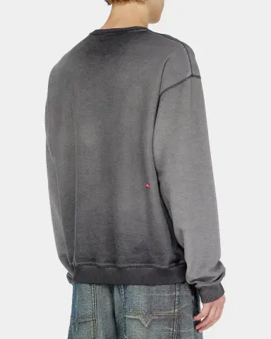 Diesel Men's Aron Cotton-Blend Fleece Sweatshirt | Thumbnail 3 Diesel Men's Aron Cotton-Blend Fleece Sweatshirt | Thumbnail 3