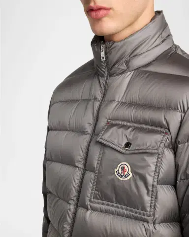 Moncler Men's Hood Logo Puffer Jacket | Thumbnail 5 Moncler Men's Hood Logo Puffer Jacket | Thumbnail 5