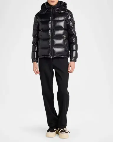 Moncler Men's Hooded Down Puffer Jacket | Thumbnail 2 Moncler Men's Hooded Down Puffer Jacket | Thumbnail 2
