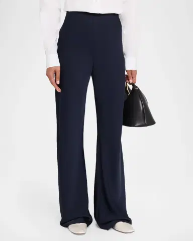 Veronica Beard Braddock Satin Pants | Thumbnail 4 Veronica Beard Braddock Satin Pants | Thumbnail 4