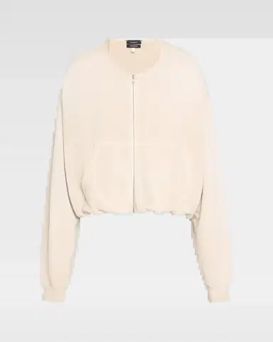 R13 Balloon-Sleeve Cotton Bomber Jacket | Thumbnail 2