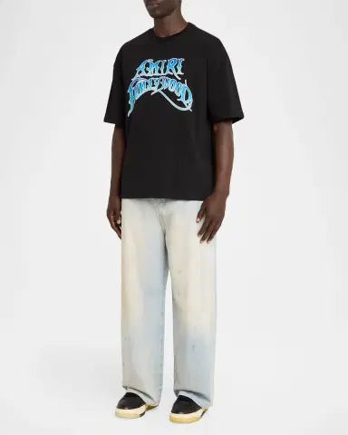 AMIRI Men's Crystal Skater T-Shirt | Thumbnail 2