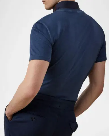 Ralph Lauren Purple Label Men's Garment-Dyed Jersey Pocket T-Shirt | Thumbnail 2 Ralph Lauren Purple Label Men's Garment-Dyed Jersey Pocket T-Shirt | Thumbnail 2