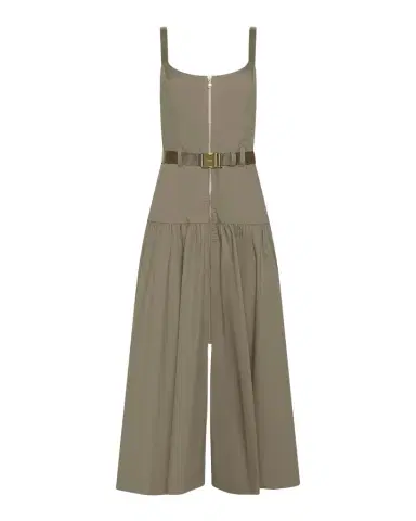 L'Agence Rima Belted Midi Dress | Thumbnail 1 L'Agence Rima Belted Midi Dress | Thumbnail 1