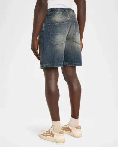AMIRI Men's Denim Drawstring Shorts | Thumbnail 3