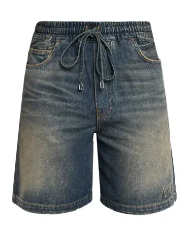 AMIRI Men's Denim Drawstring Shorts | Thumbnail 1