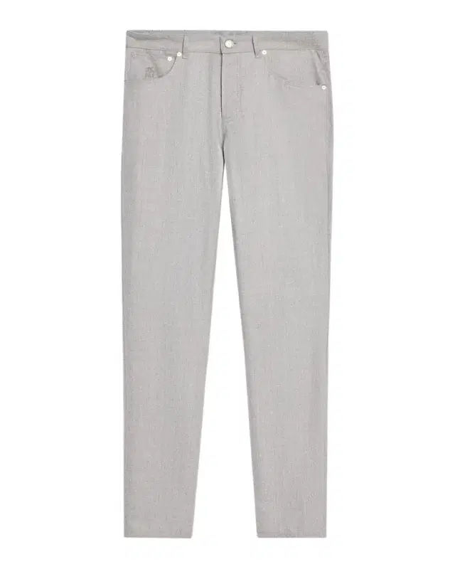 Brunello Cucinelli Men 's Flannel Tapered Leg Five-Pocket Pants