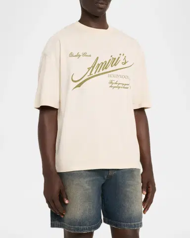 AMIRI Men's Quality Goods Crewneck T-Shirt | Thumbnail 4 AMIRI Men's Quality Goods Crewneck T-Shirt | Thumbnail 4