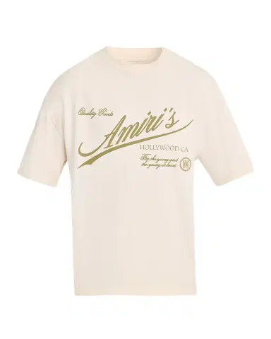 AMIRI Men's Quality Goods Crewneck T-Shirt | Thumbnail 1 AMIRI Men's Quality Goods Crewneck T-Shirt | Thumbnail 1