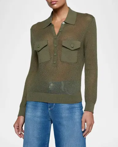 L'Agence Carine Cashmere-Blend Sweater | Thumbnail 4 L'Agence Carine Cashmere-Blend Sweater | Thumbnail 4
