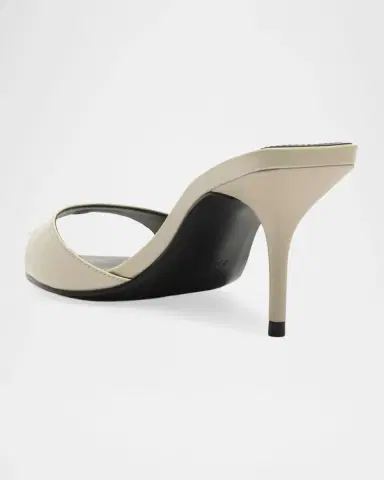 Schutz 75mm Elodie Leather Mules | Thumbnail 3