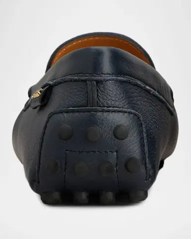 Tod's Men's Gommino Grained Leather Penny Loafers | Thumbnail 2 Tod's Men's Gommino Grained Leather Penny Loafers | Thumbnail 2