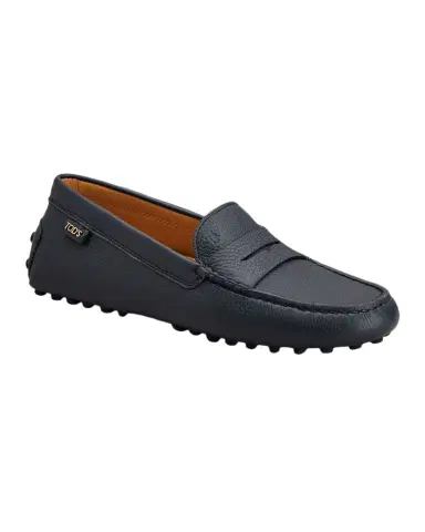 Tod's Men's Gommino Grained Leather Penny Loafers | Thumbnail 1 Tod's Men's Gommino Grained Leather Penny Loafers | Thumbnail 1
