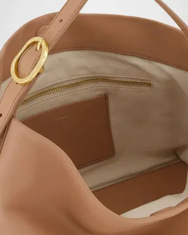 Vince Vivian Small Leather Hobo Bag | Thumbnail 3