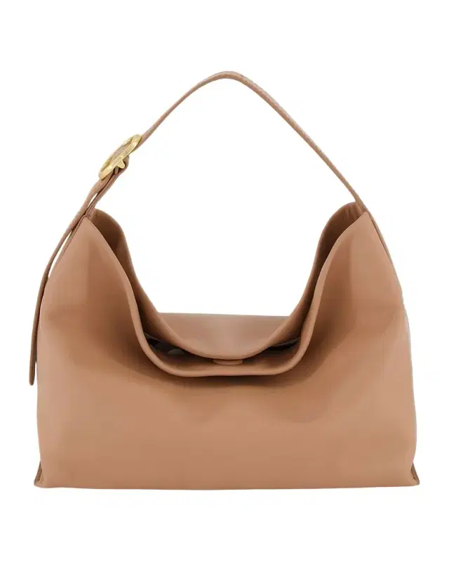 Vince Vivian Small Leather Hobo Bag