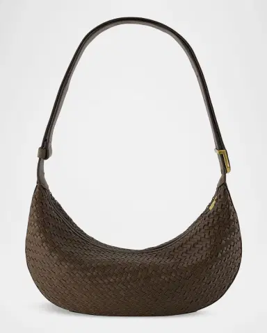 Vince Eris Small Woven Leather Hobo Bag | Thumbnail 5 Vince Eris Small Woven Leather Hobo Bag | Thumbnail 5