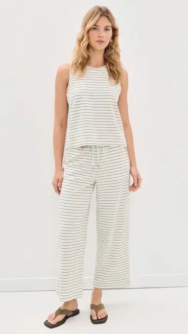 Splendid Kennedy Stripe Tank P Oak/Eucalyptus | Thumbnail 5 Splendid Kennedy Stripe Tank P Oak/Eucalyptus | Thumbnail 5