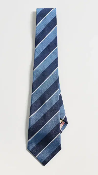 Paul Smith Block Stripe Tie | Thumbnail 3 Paul Smith Block Stripe Tie | Thumbnail 3