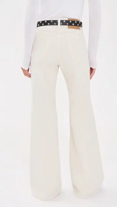 Haikure Clara Velvet Pier Pants Snow 26 | Thumbnail 3