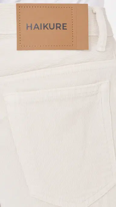 Haikure Clara Velvet Pier Pants Snow 26 | Thumbnail 6